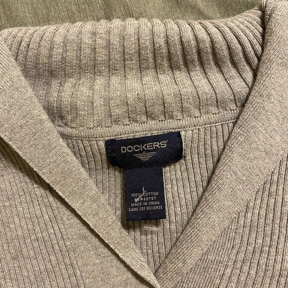 Gray ribbed sweater - Picture 4 of 6